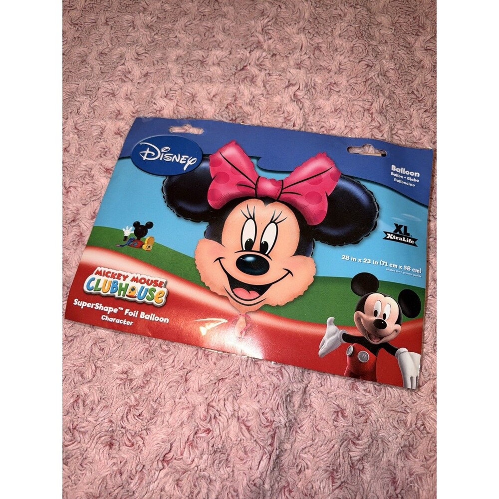 Minnie Mouse Super Shape Foil Balloon Party Celebration Fun 28" x 23" Sealed